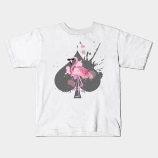 'Flamingo With Shades' Awesome Flamingo Bird Kids T-Shirt